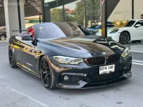 2018 BMW 430i 2.0 Convertible M-Sport สีดำ