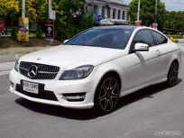 2013 BENZ C180 COUPE AMG สีขาว