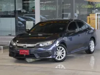 Honda CIVIC 1.8 E i-VTEC ปี17 รถบ้านมือเดียว สวยเดิม ใช้น้อยเข้าศูนย์ตลอด ยางสวย ออกรถ0บาท