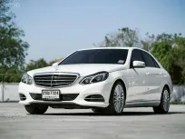 Benz E300 BlueTec Hybrid Exclusive ปี 2014  รถมือเดียว ป้ายแดง  รถพร้อมใช้งานทันที
