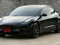 Tesla Model 3 PERFORMANCE 4WD ปี 2023 สีดำ สภาพใหม่ ไมล์น้อย 