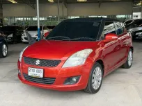 Suzuki Swift 1.25 GLX ปี 2013 สีส้ม