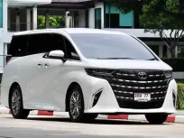 Toyota Alphard 2.5 Z 2024 รถบ้านสวยวิ่งน้อยเพียง 9,700 โล มือเดียวป้ายแดง  