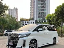 2023 Toyota ALPHARD 2.5 รถตู้/MPV รถบ้านแท้ ไมล์น้อย มือเดียวป้ายแดง  