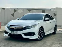 2018 Honda CIVIC 1.8 EL i-VTEC รถเก๋ง 4 ประตู ดาวน์ 0% รถบ้านมือเดียว ไมล์แท้  