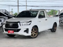 TOYOTA HILUX REVO 2.4 J+ Single Cab  ปี2019 เกียร์ธรรมดา สีขาว 
