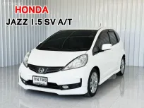 ตัวท๊อป รถบ้าน Honda JAZZ 1.5SV  i-VTEC รถเก๋ง 5 ประตู เกียร์ออโต้