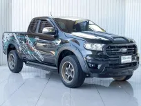 FORD RANGER 2.2 XLT เกียร์ AT ปี 2019 สีดำ  โฉม HI-RIDER OPEN CAB