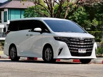 2024 Toyota ALPHARD 2.5 Z รถตู้/MPV รถบ้านมือเดียว ไมล์น้อย  