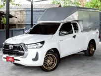 TOYOTA HILUX REVO 2.4 Z EDITION MID CAB A/T ปี2021แท้ (mnc) โฉมหมูป่า สีขาว