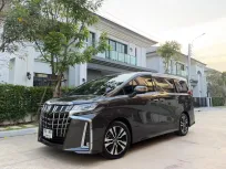 2022 Toyota ALPHARD 2.5 รถตู้/MPV รถบ้านมือเดียว ไมล์แท้ ประวัติศูนย์  