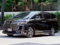 2023 Toyota ALPHARD 2.5 รถตู้/MPV รถบ้านแท้ ไมล์น้อย มือเดียวป้ายแดง เจ้าของขายเอง 