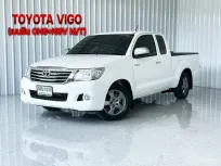 เบนซิน+CNG โรงงานToyota Hilux Vigo 2.7 J CNG รถกระบะแคป