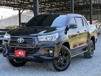 TOYOTA HILUX REVO ROCCO 2.4 DOUBLE CAB PRERUNNER A/T ปี2019 สีดำ