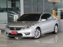 Honda ACCORD 2.0 EL ปี 2015 รถบ้านแท้มือเดียว ไม่เคยติดแก๊สแน่นอน ใช้น้อยเข้าศูนย์ตลอด ออกรถ0บาท