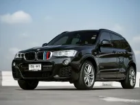 BMW X3 xDrive20d M Sport ปี 2017 รถมือเดียว ประวัติดี เช็คศูนย์ตลอด สภาพสวย ไม่เคยชนหนัก