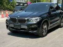 2022 BMW X4 xDrive20d M SPORT LCI สีดำ