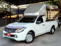 MITSUBISHI TRITON ตอนเดียว 2.5 GLX M/T ปี2017(แท้) สีขาว พร้อมคอกหลังคา