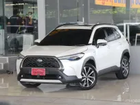 Toyota Corolla Cross 1.8 Hybrid Premium Safety ปี 2022 ซันรูฟ รถบ้านมือเดียว วารันตีศูนย์ ออกรถ0บาท
