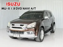 รถบ้าน มือเดียว Isuzu MU-X 1.9 SUV รถสภาพดี มีประกัน