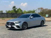 MERCEDES-BENZ E220d AMG Sport [W213] Facelift ซีดานสุดหรู กว้างขวาง ดีเซลสุดประหยัด วิ่งน้อย