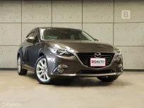 2015 Mazda 3 2.0 S Sports Hatchback AT ไมล์แท้ มือแรกจากป้ายแดง พร้อมสีน้ำตาล Titanium Flash B3067