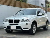 BMW X3 2.0 xDrive20d 2013 รถ SUV สภาพดี ไมล์แท้