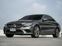 Benz C220d Avantgarde ปี 2018 เครื่องดีเซล ช่วงล่างแน่น รถมือเดียว ป้ายแดง