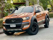 Ford ranger wildtrak 3.2 4WD  เครื่องยนต์: ดีเซล เกียร์: ออโต้  ปี: 2018 สี: ส้ม