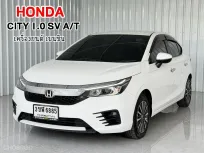 รถบ้านมือเดียว Honda City Hatchback 1.0SV VTEC Turbo รถเก๋ง 5 ประตู 