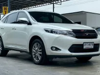 Toyota HARRIER (Premium) น้ำมันล้วน ตัว Top: หลังคาแก้ว | 2014