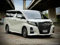 2016 Toyota ALPHARD 2.5 รถตู้/MPV รถบ้านมือเดียว