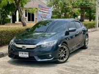 รุ่นรถ : Honda Civic FC 1.8EL เครื่องยนต์: เบนซิน  เกียร์: ออโต้  ปี: 2016 สี: น้ำเงิน 