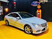 2013 Mercedes-Benz E-Class 2.0 E200 CGI รถเก๋ง 2 ประตู รถบ้านมือเดียว. 