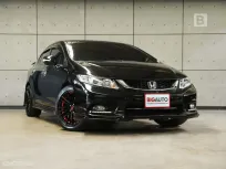 2016 Honda CIVIC 1.8 FB E Sedan AT ไมล์แท้ 8 หมื่น ภายนอกติดตั้งชุดแต่งรอบคันของแท้ B1690
