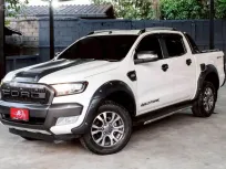FORD RANGER 2.2 WILDTRAK HI-RIDER สี่ประตู M/T ปี2017 จด ปี2018(MNC) สีขาว