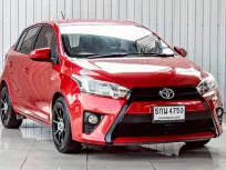 TOYOTA YARIS 1.2 J ปี 2016 สีแดง โฉม ปี13-19
