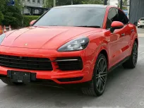 2020 Porsche Cayenne Coupe สี LAVA ORANGE