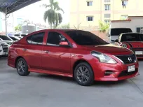 NISSAN ALMERA 1.2 E SPORTECH ปี 2016 AUTO สีแดง 