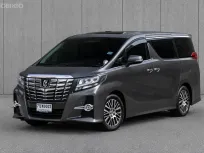 2016 Toyota ALPHARD 2.5 รถตู้/MPV ฟรีดาวน์ รถสวย ไมล์แท้  