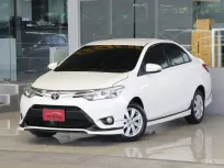 Toyota VIOS 1.5 G ปี2015 รถบ้านมือเดียว ไมล์น้อยเข้าศูนย์ตลอด สวยเดิมทั้งคัน ไม่เคยติดแก๊ส ออกรถ0บาท