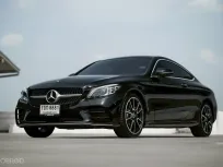 Benz C200 Coupé AMG ปี 2019 คูเป้ยอดฮิต รถบ้าน มือเดียว ป้ายแดง