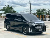 2022 Toyota ALPHARD 2.5 รถตู้/MPV รถบ้านมือเดียว ไมล์แท้  