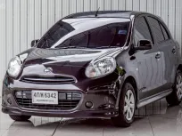 NISSAN MARCH 1.2 V ปี 2012 สีม่วง โฉม ปี10-ปัจจุบัน