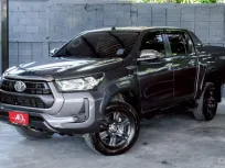 TOYOTA HILUX REVO 2.4 ENTRY PRERUNNER สี่ประตู M/T ปี2021 จด ปี2022(MNC) โฉมหมูป่า สีเทา
