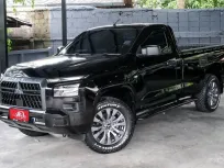 MITSUBISHI TRITON 2.4 MIVEC 4WD ตอนเดียว A/T ปี2023 จด ปี2024 (mnc) โฟวิล สีดำ