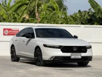 Honda Accord 2.0 e:HEV RS 2023 มือเดียวป้ายแดง ไมล์แท้ คู่มือบุ๊คเซอร์วิสครบ