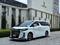 2022 Toyota ALPHARD 2.5 รถตู้/MPV เจ้าของขายเอง รถสวย ไมล์น้อย 