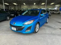 Mazda3 2.0i 5 ประตู SunRoof ปี 2014 สีน้ำเงิน Auto FullOption  ตัว Top สุด   รถสถานทูต ประกอบนอก