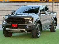  รถสวย Ford Ranger RAPTOR 4WD 10AT ปี 2022 สีเทาแลมโบ  